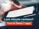 Last Minute Revision? Turn To These 7 Apps