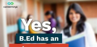 Yes, B. Ed. Has An Entrance Exam