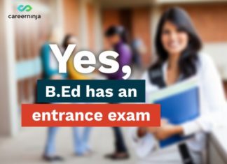 Yes, B. Ed. Has An Entrance Exam