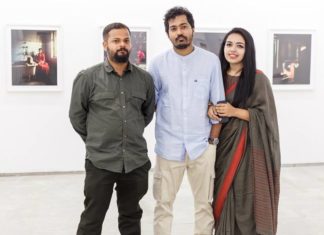 Meet The 28-Year Old Photographer Documenting Stories Of Vulnerable Indians Forgotten Or Shunned By The Society Soumya and his wife at the Experimenter Gallery